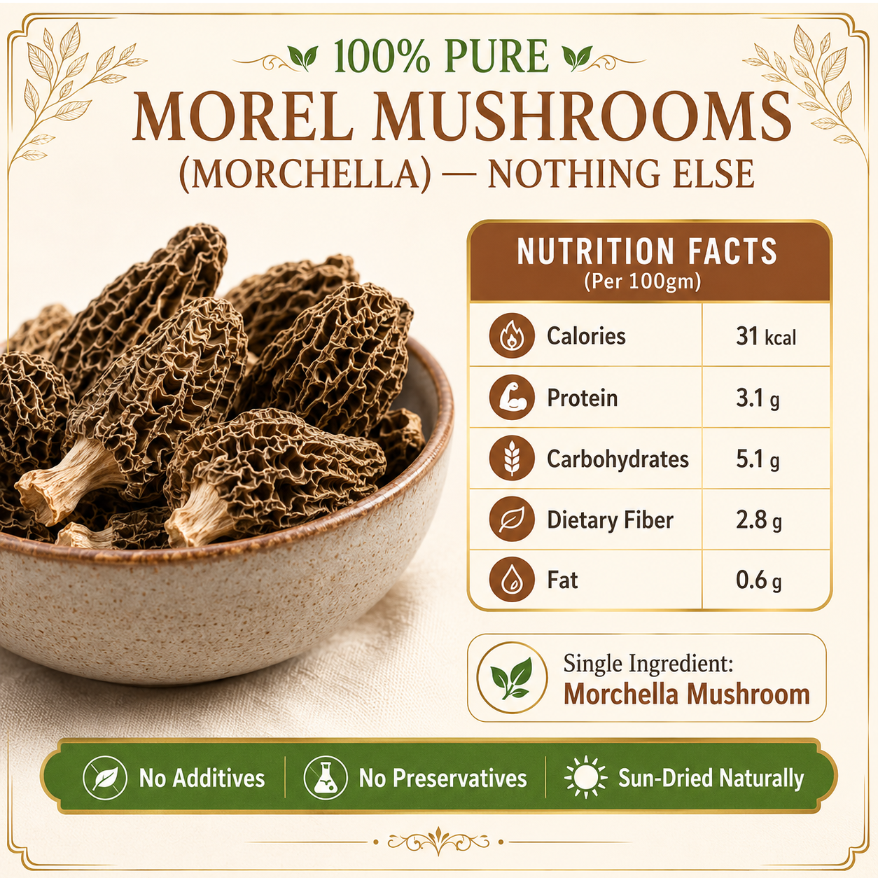 Morel Mushroom