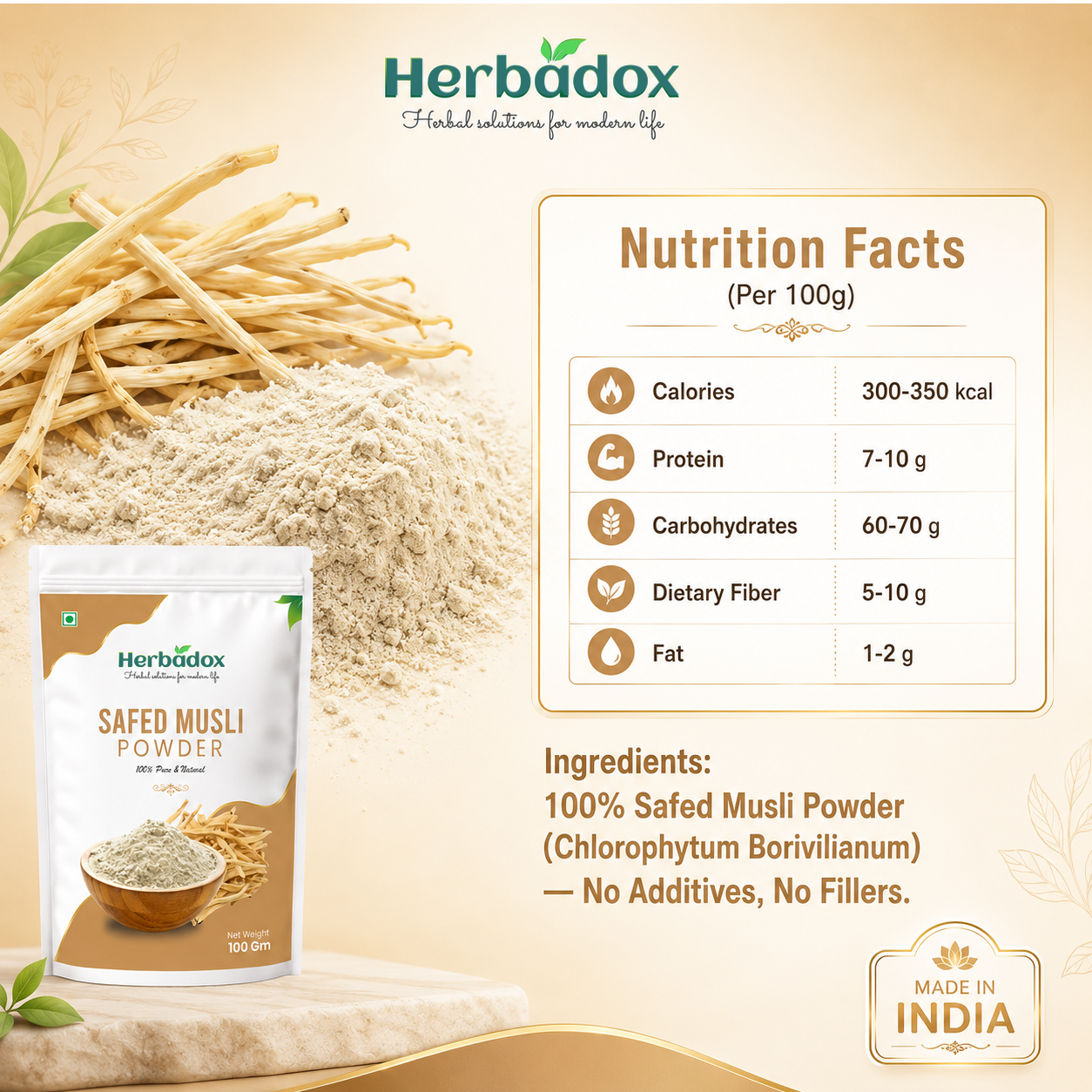 Safed Musli Powder